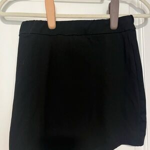 Classic Black Mini Skort
